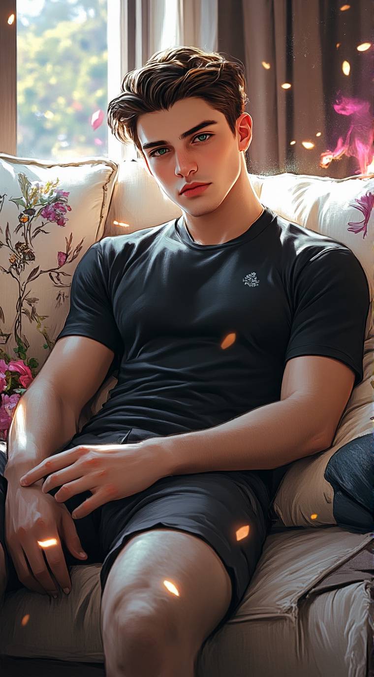 ai character: Aaron background