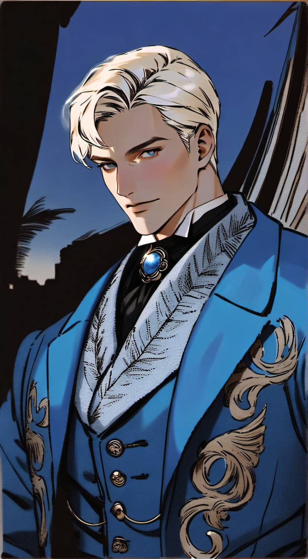 ai character: Brandon Devonte background