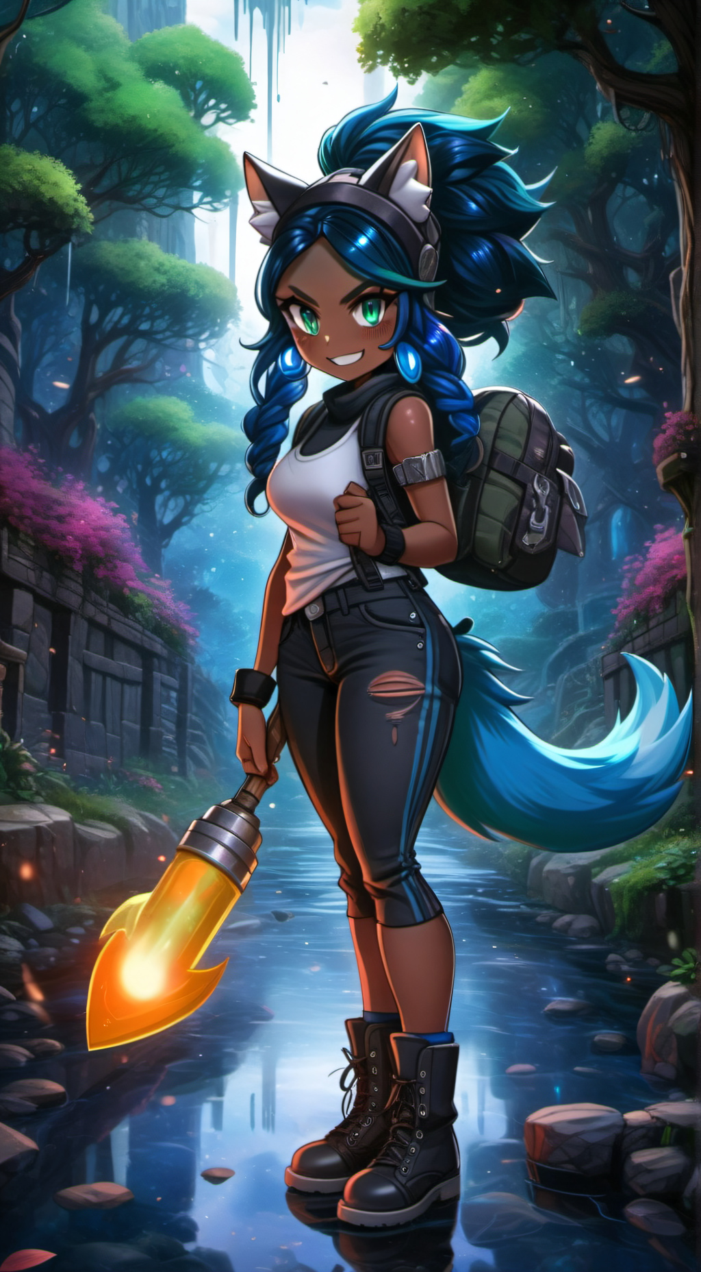 ai character: Lia(Normal) background