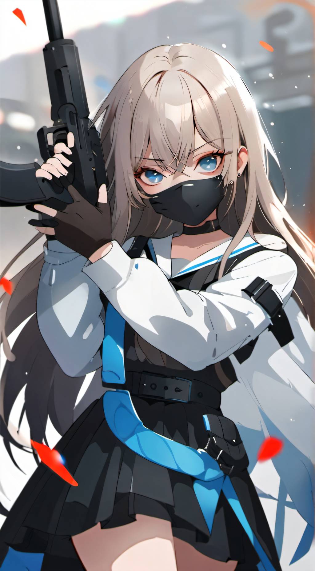 ai character: Lyra haruto background