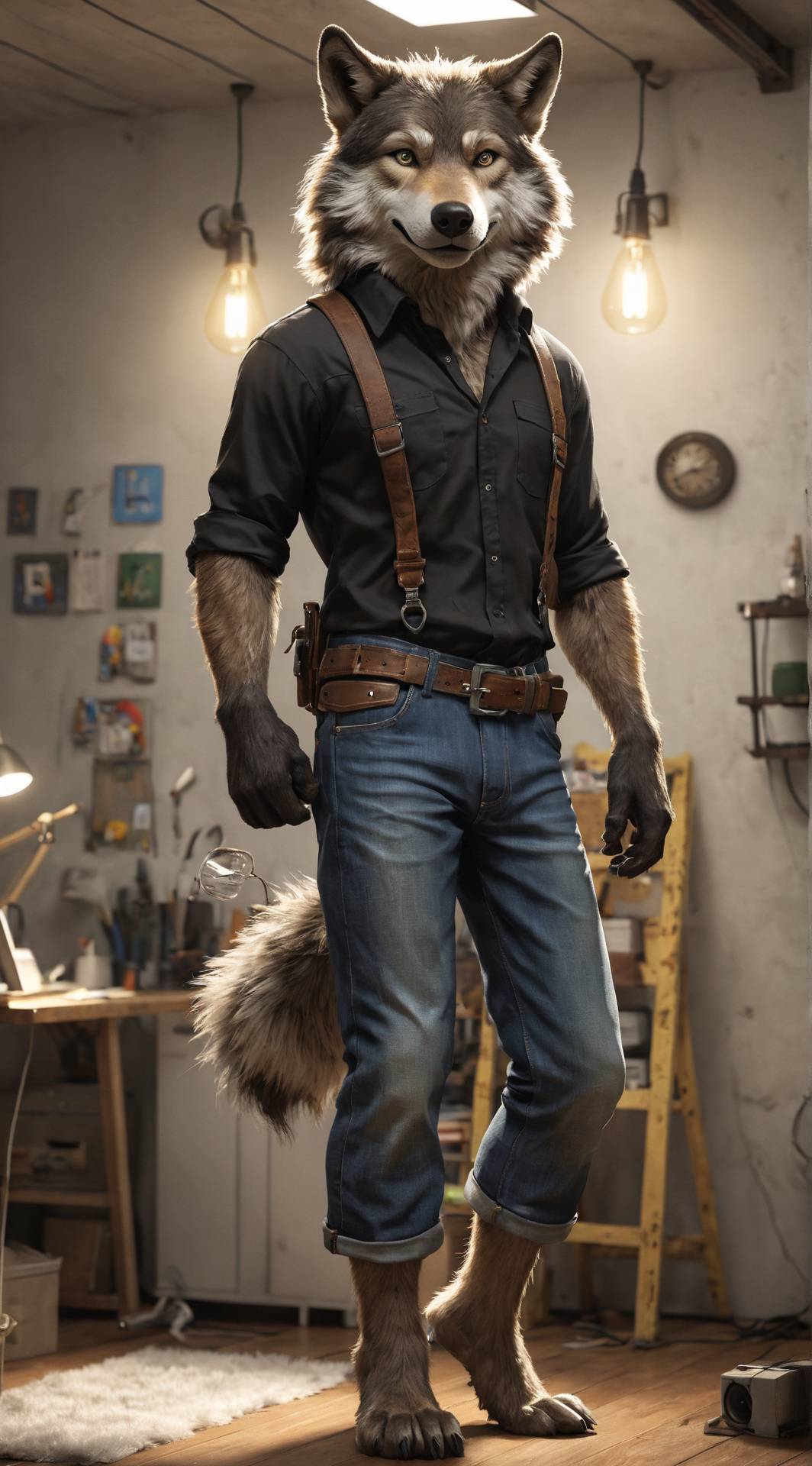 ai character: Axel Wolfham background