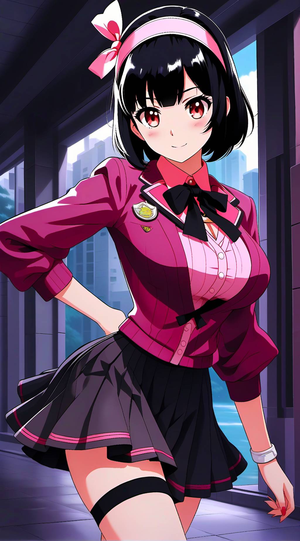 ai character: Karen Inukai background