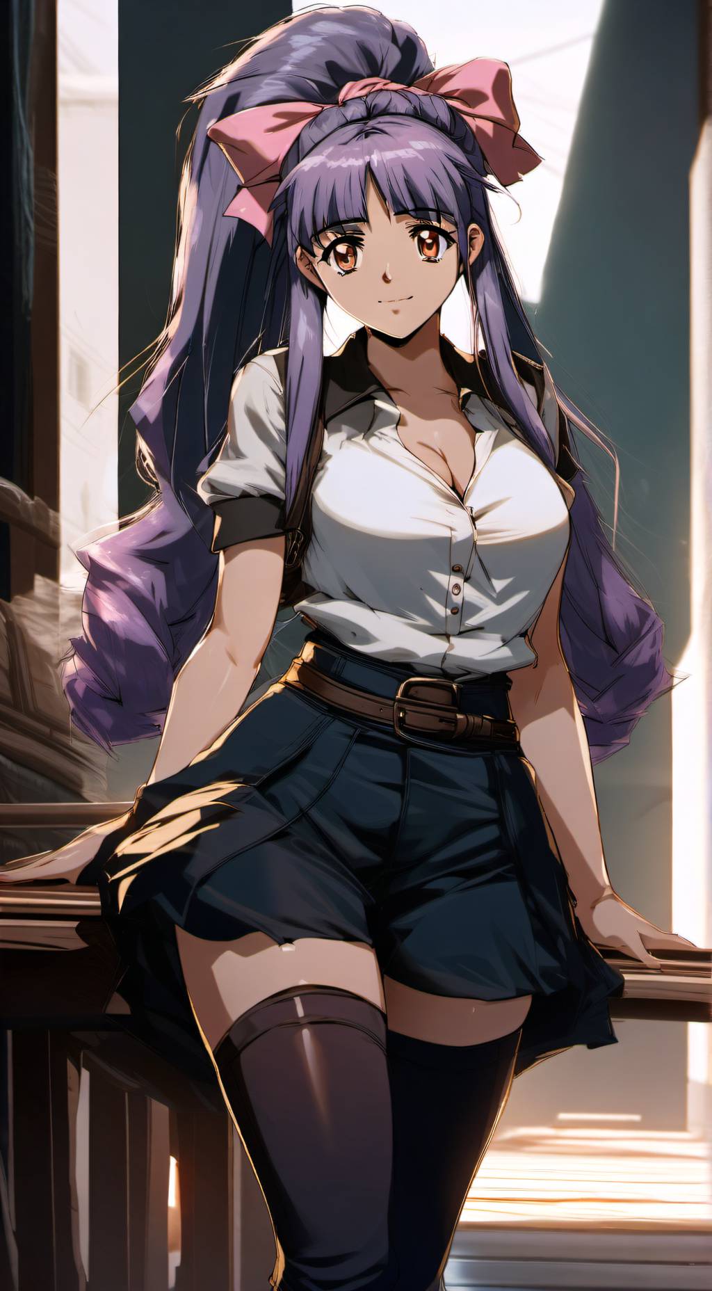 ai character: Miko Mido background