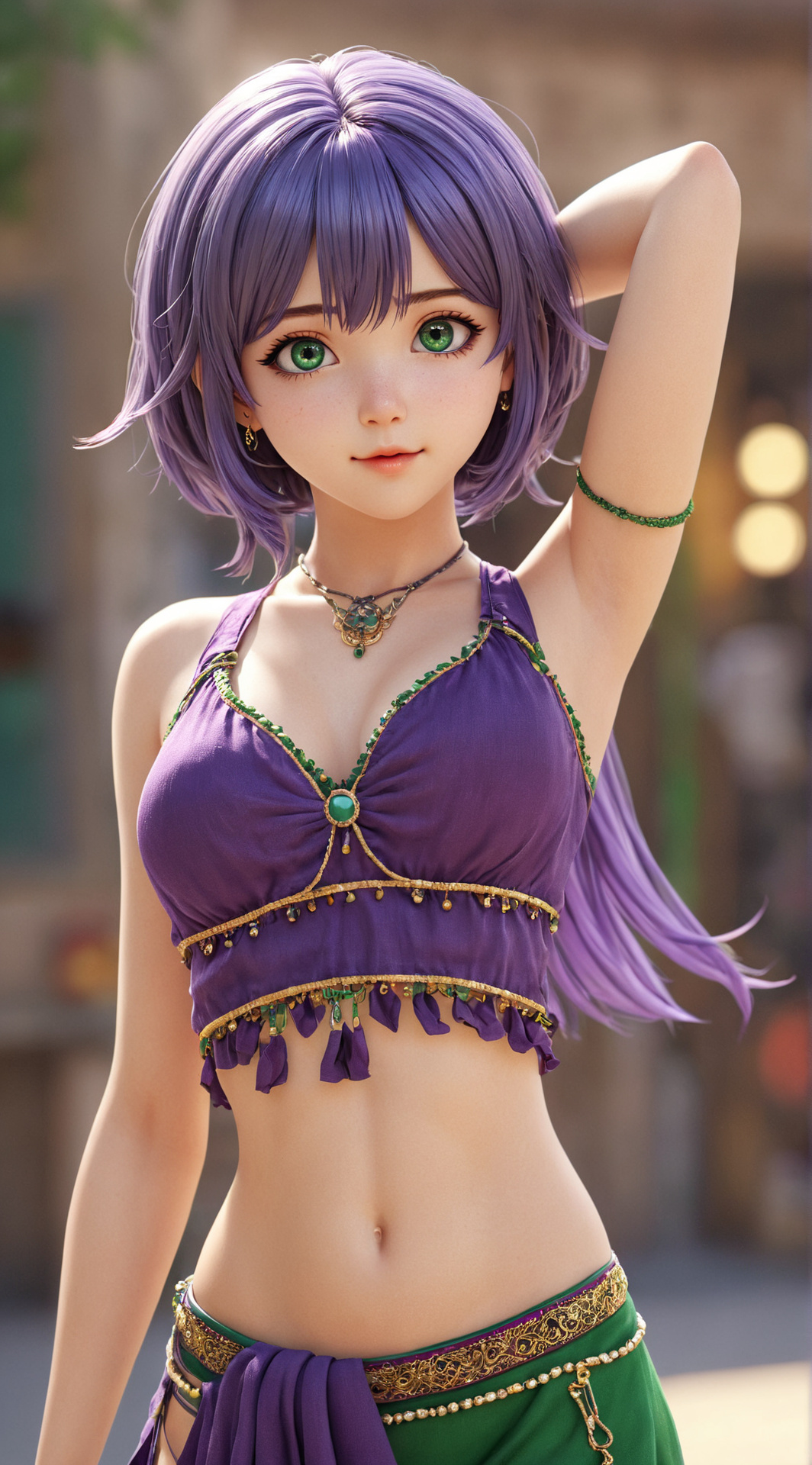 ai character: Sarah AI background