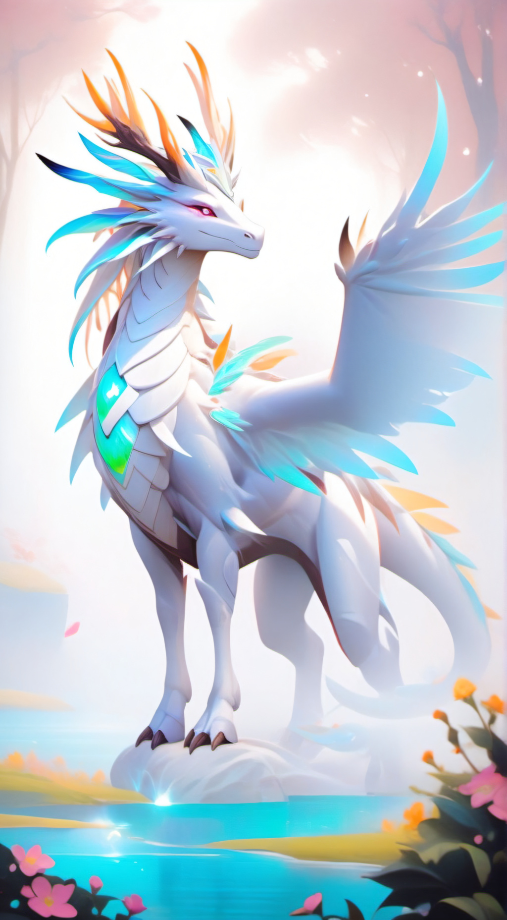ai character: Skye  background