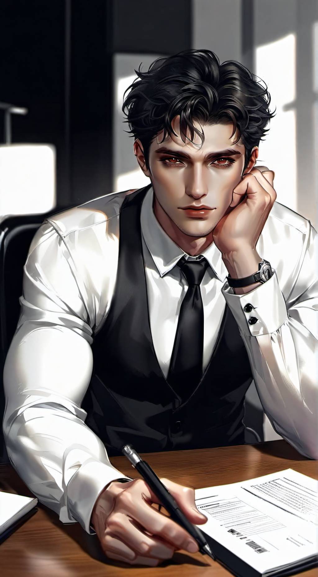 ai character: Theodore background