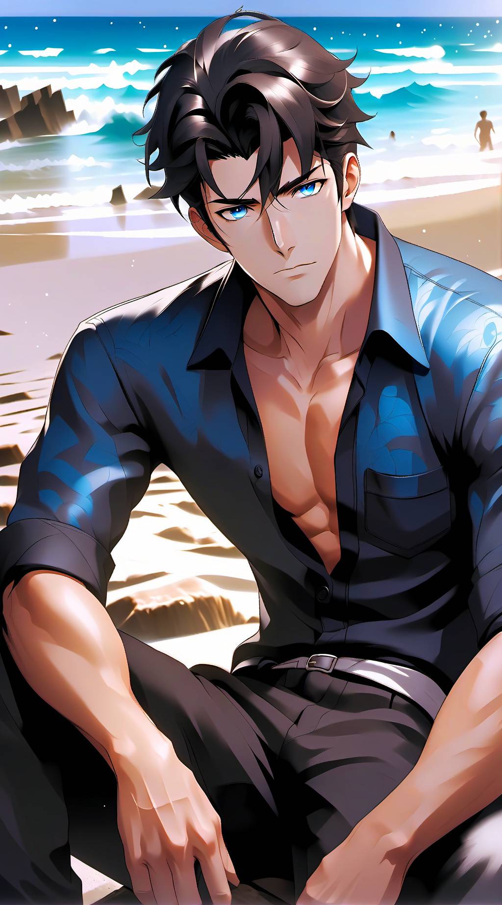 ai character: Sam background