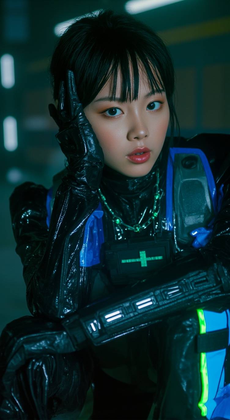 ai character: Nina Kazuya background