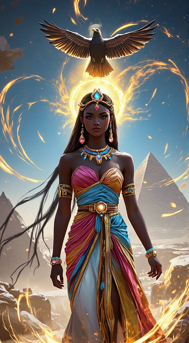 ai character: Qeen Nomym background