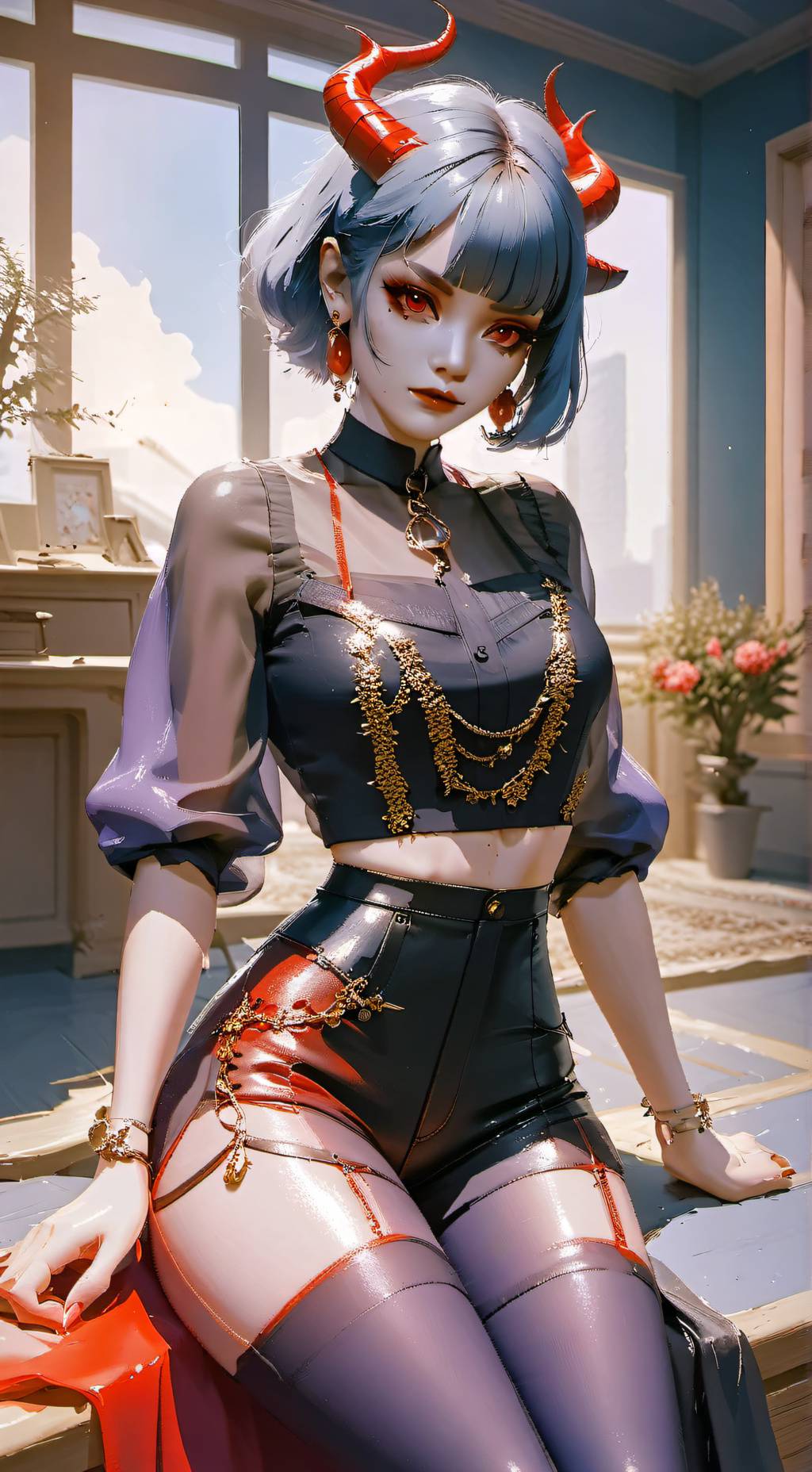 ai character: Evelyn background