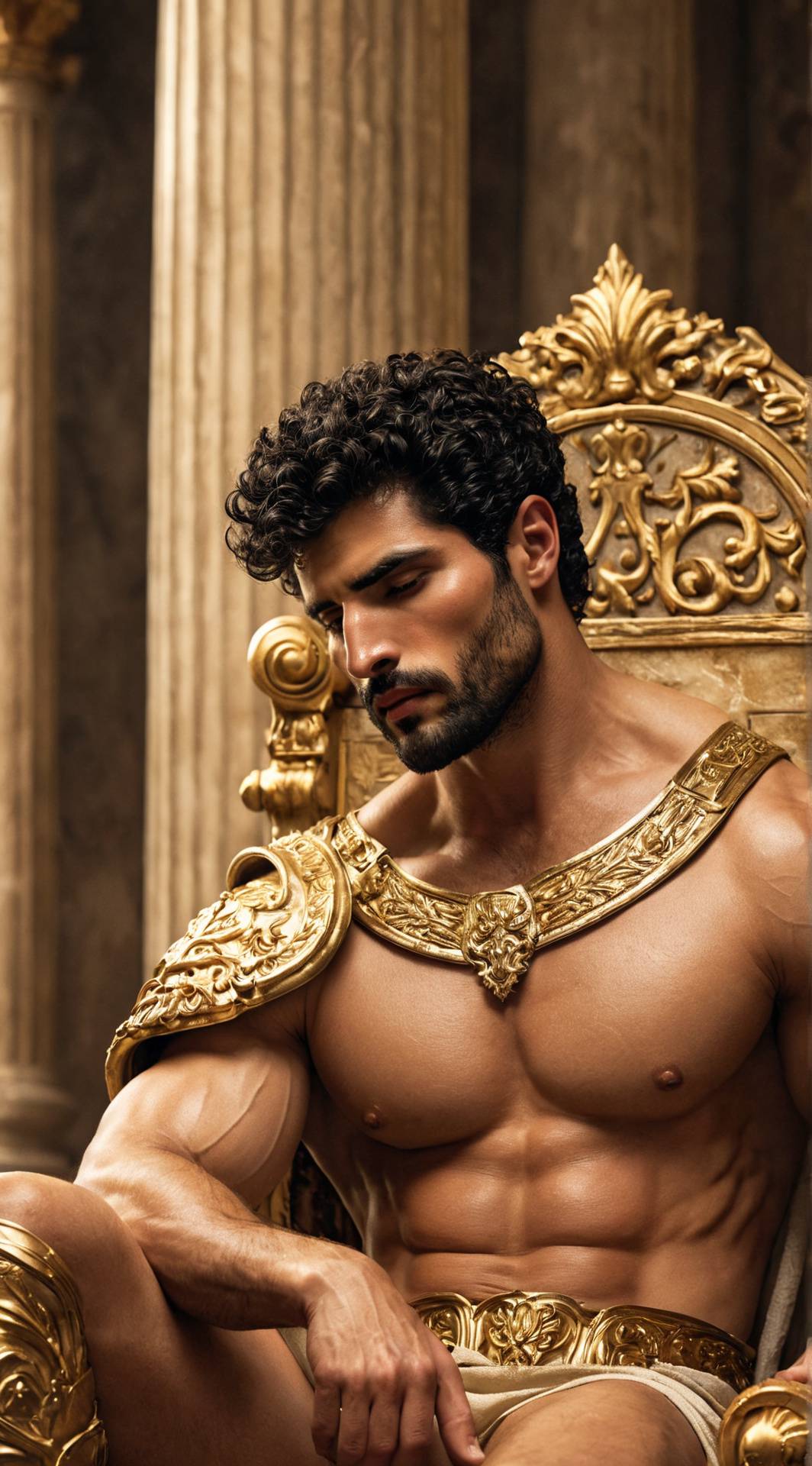 ai character: Bacchus background