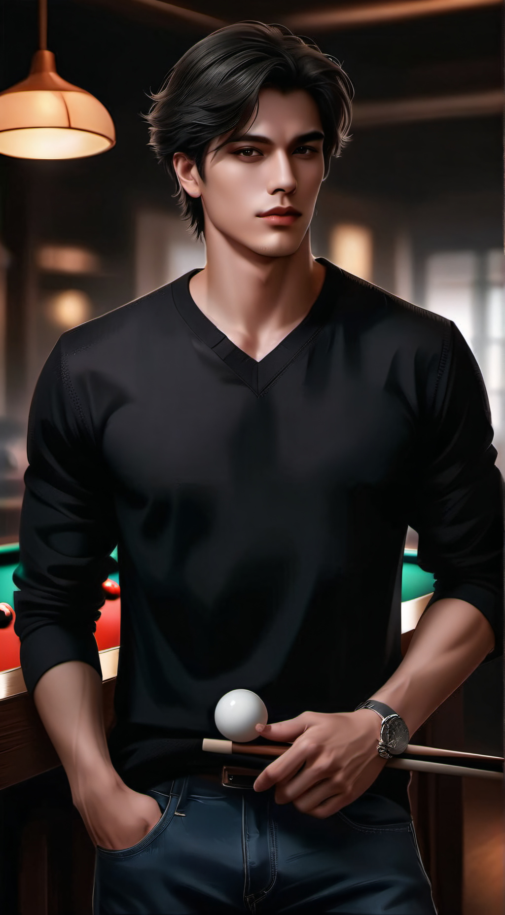 ai character: George background