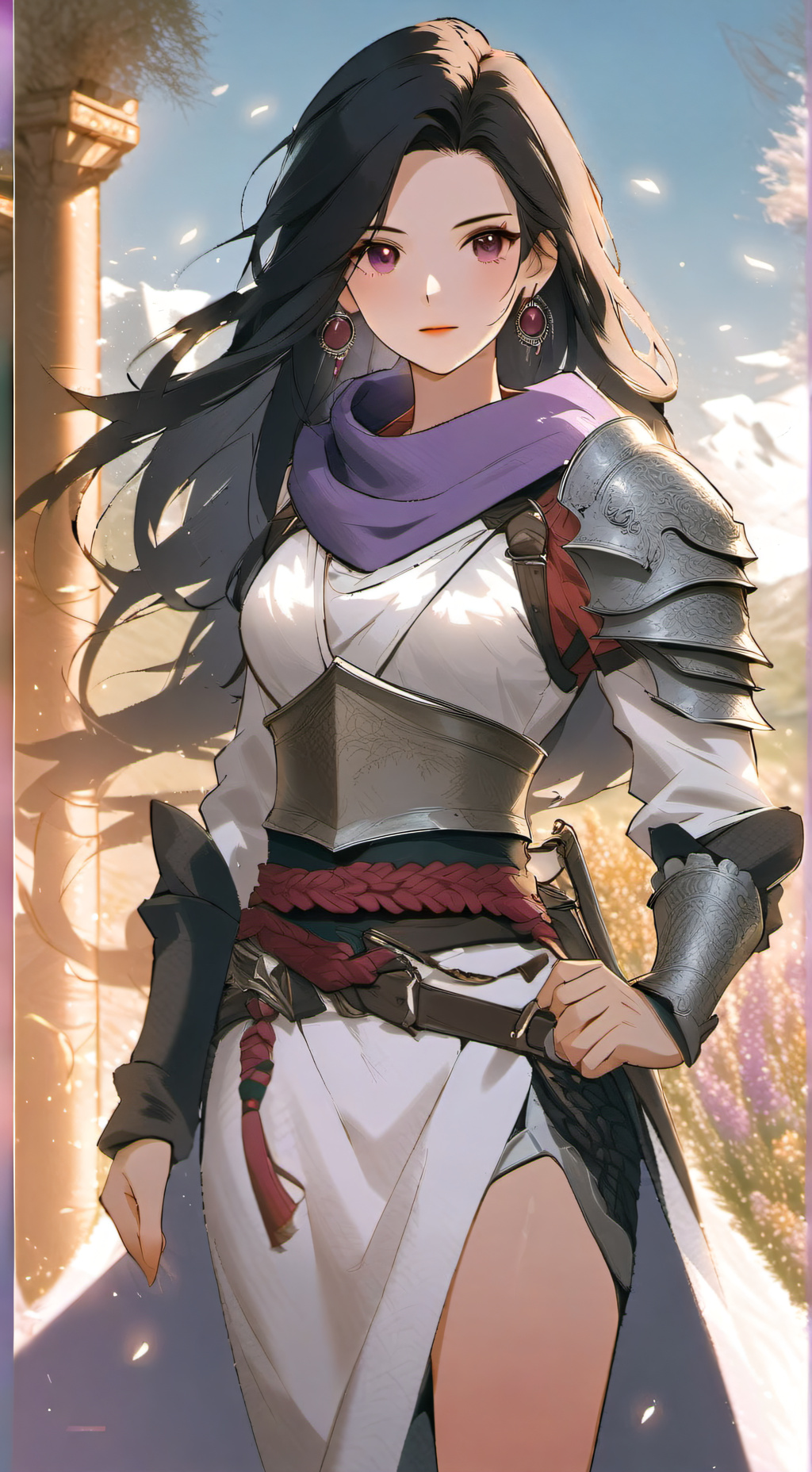 ai character: Lavender Haynes background