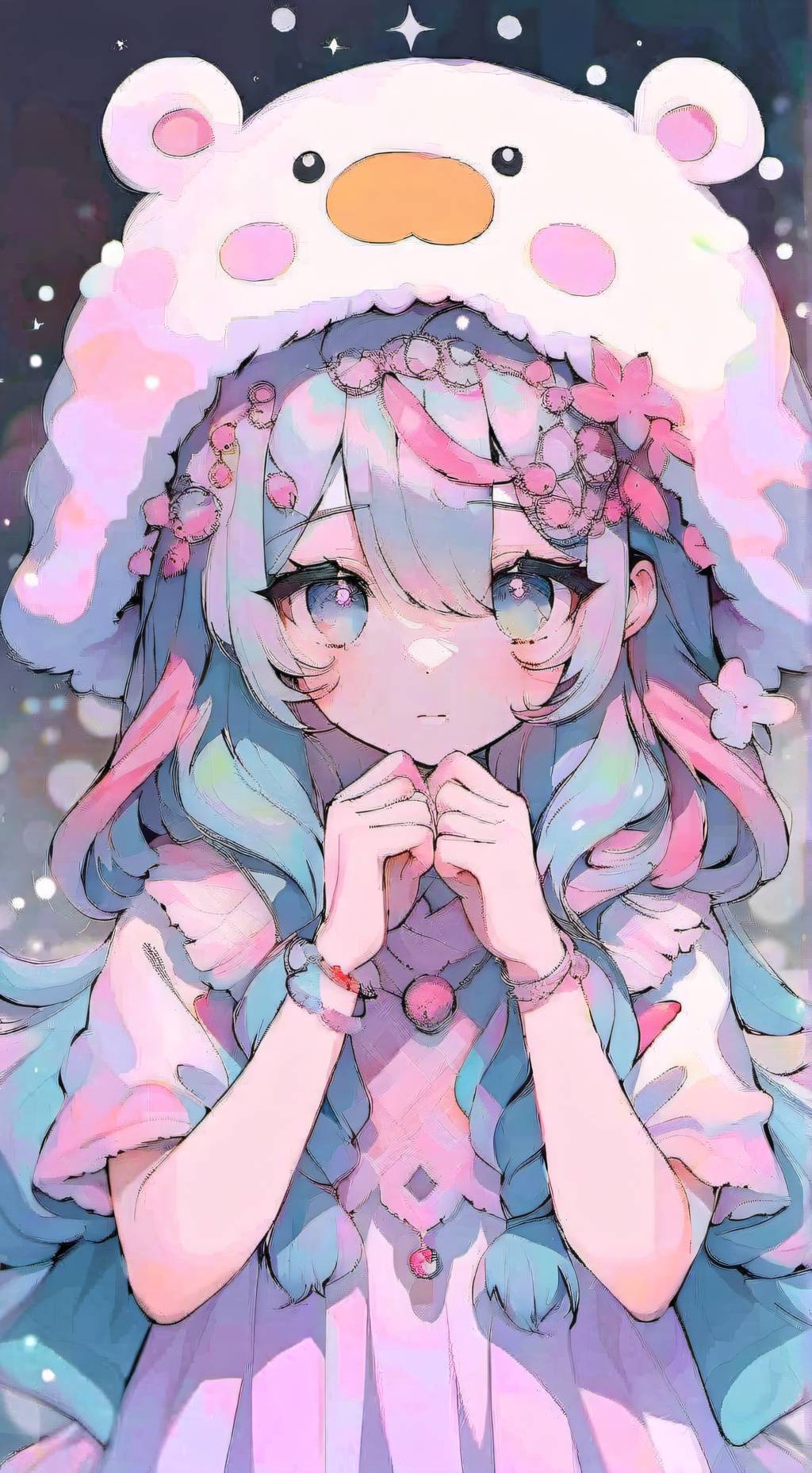 ai character: Rain Riling background