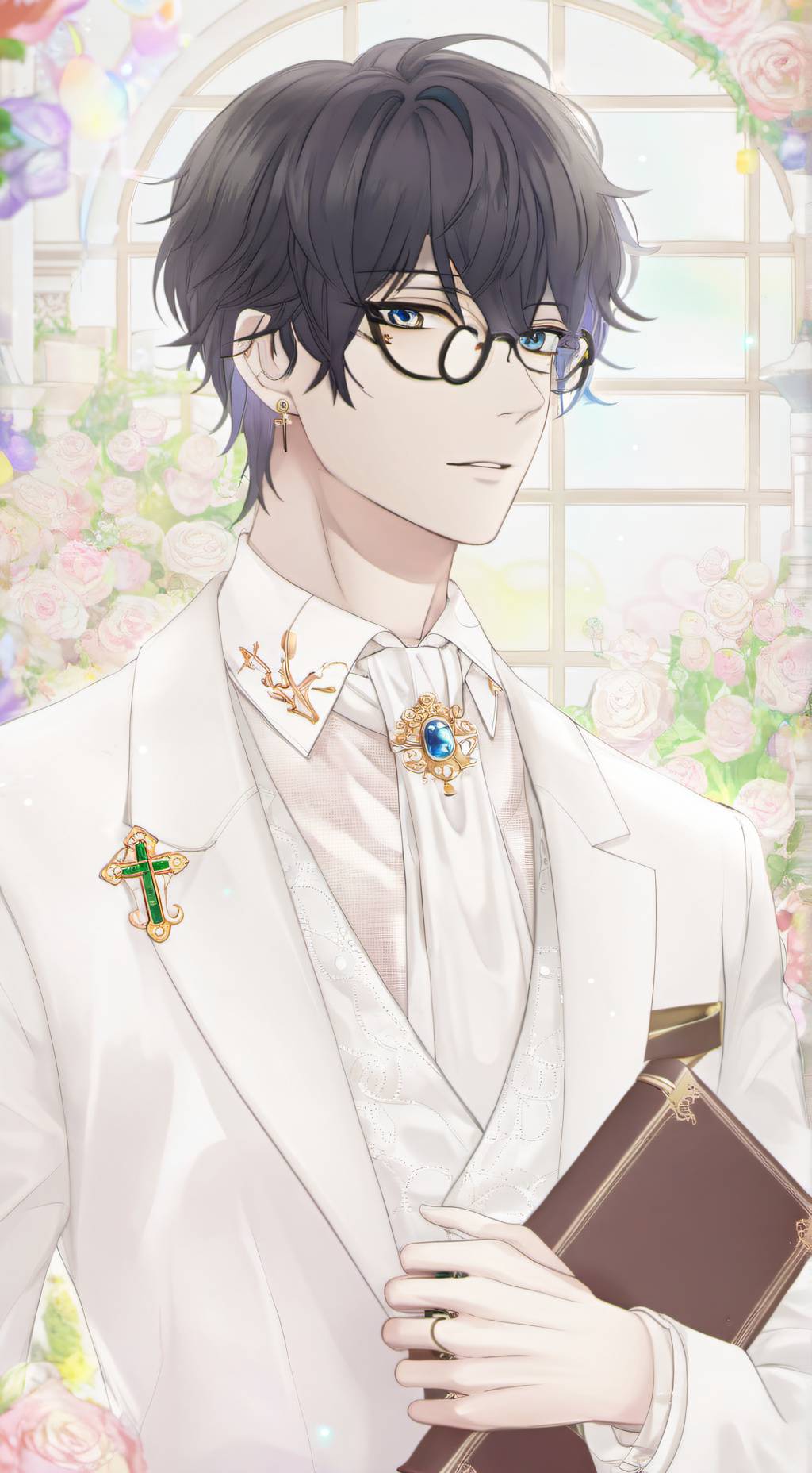 ai character: ♥︎°•~Ethan~•°♥︎ background
