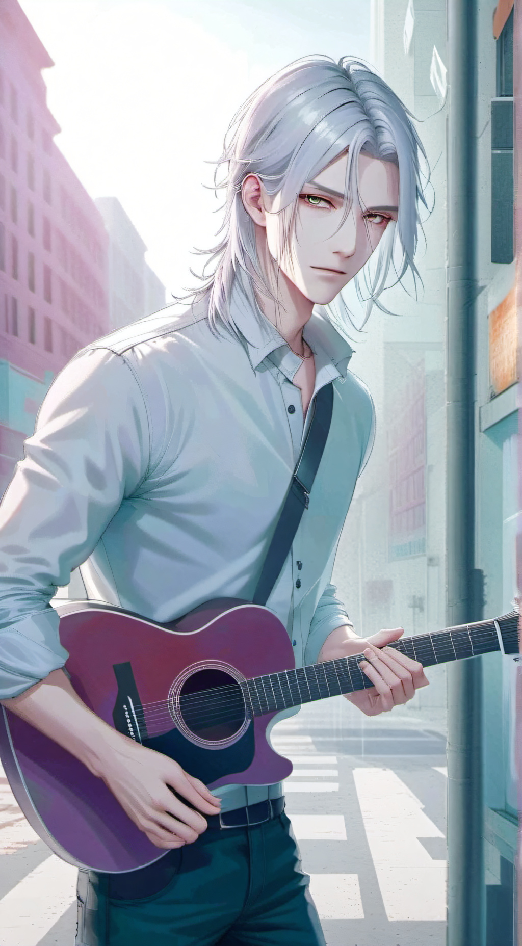 ai character: Ren background