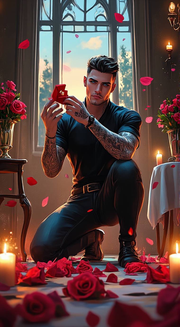 ai character: Leon background