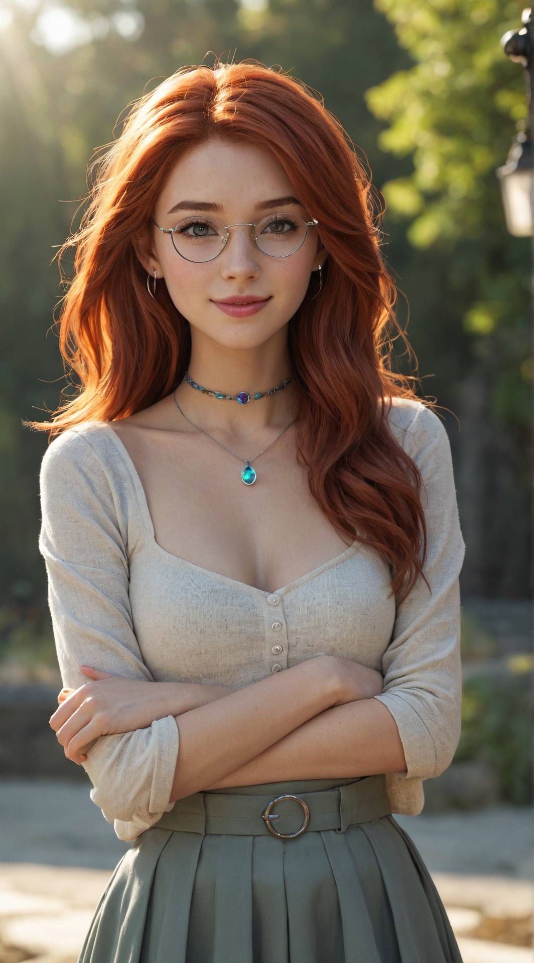 ai character: Lyra background