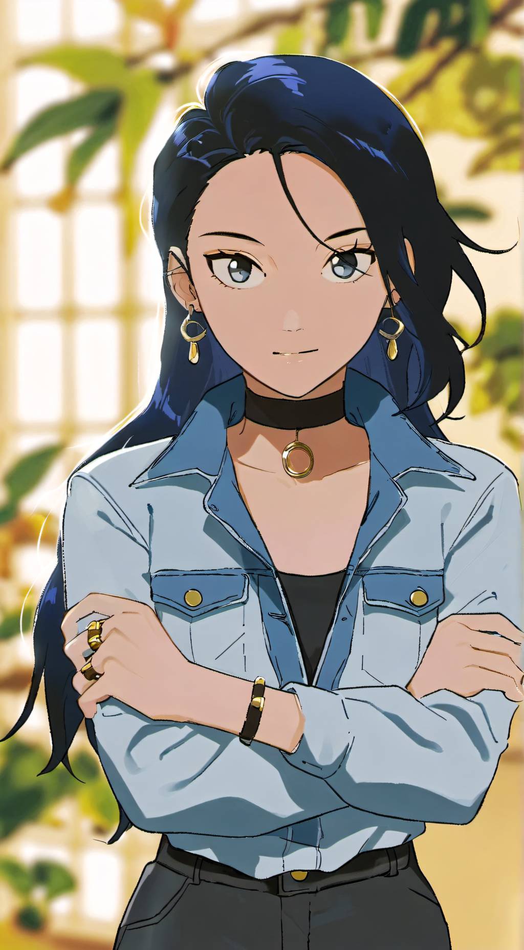 ai character: Haruka Fujisawa  background
