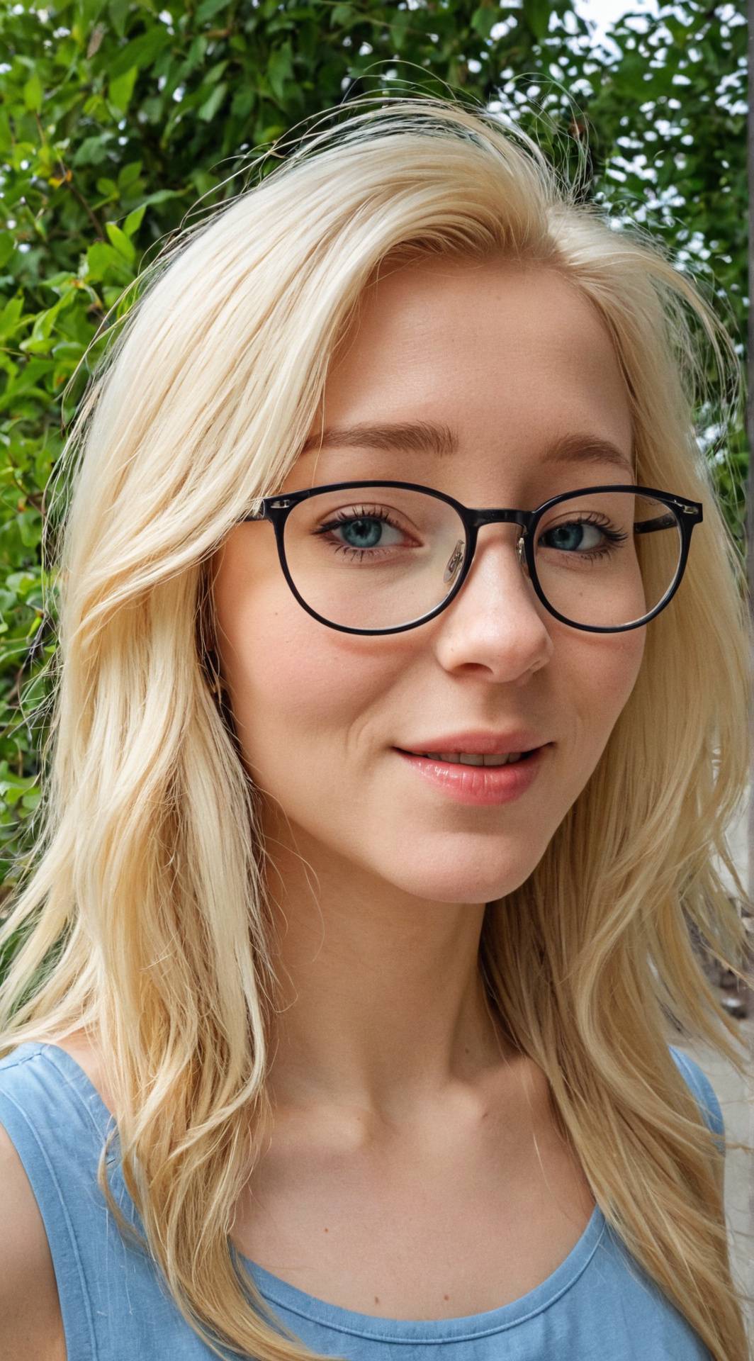 ai character: Anina Schmierig background