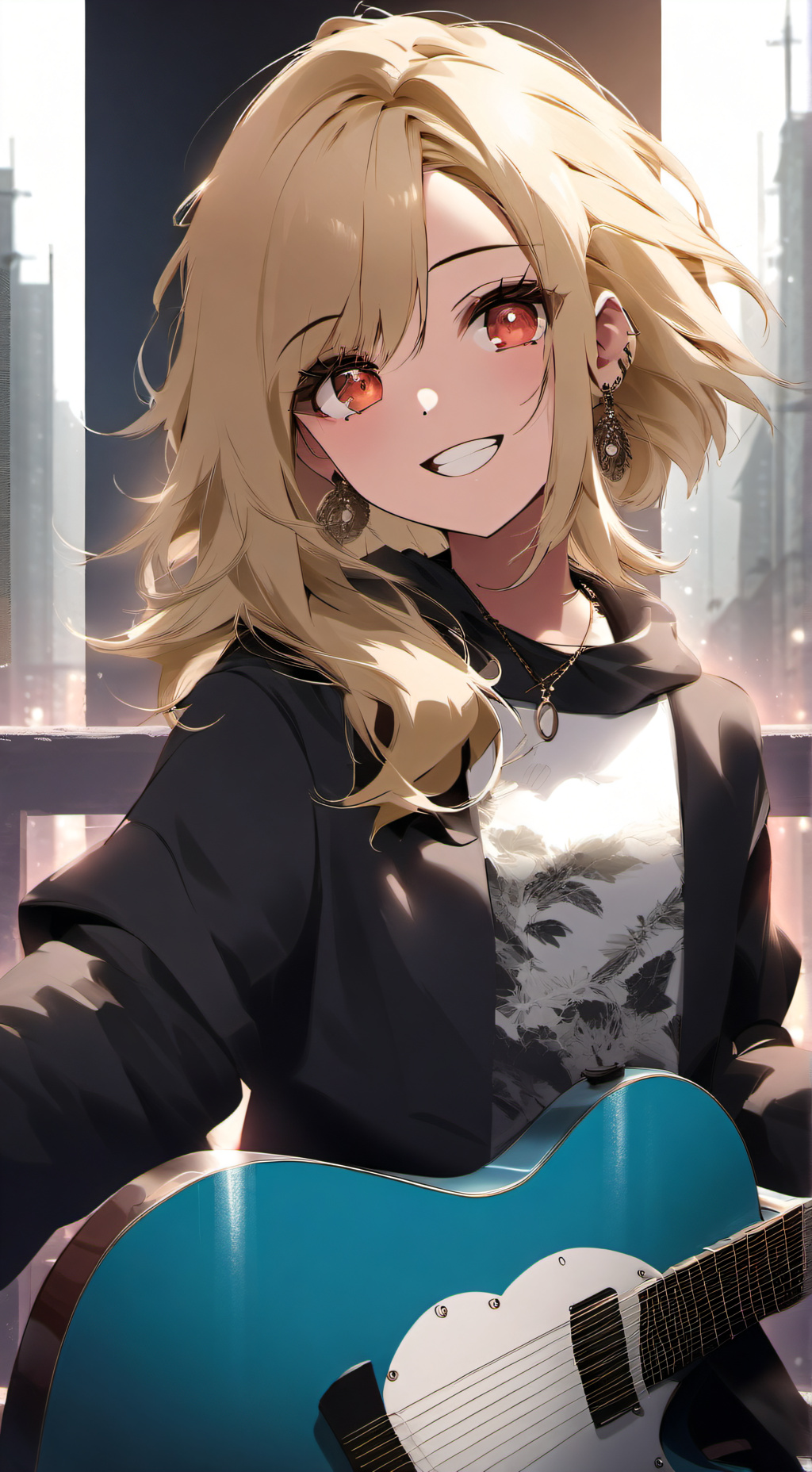 ai character: Ruby Zaifert background