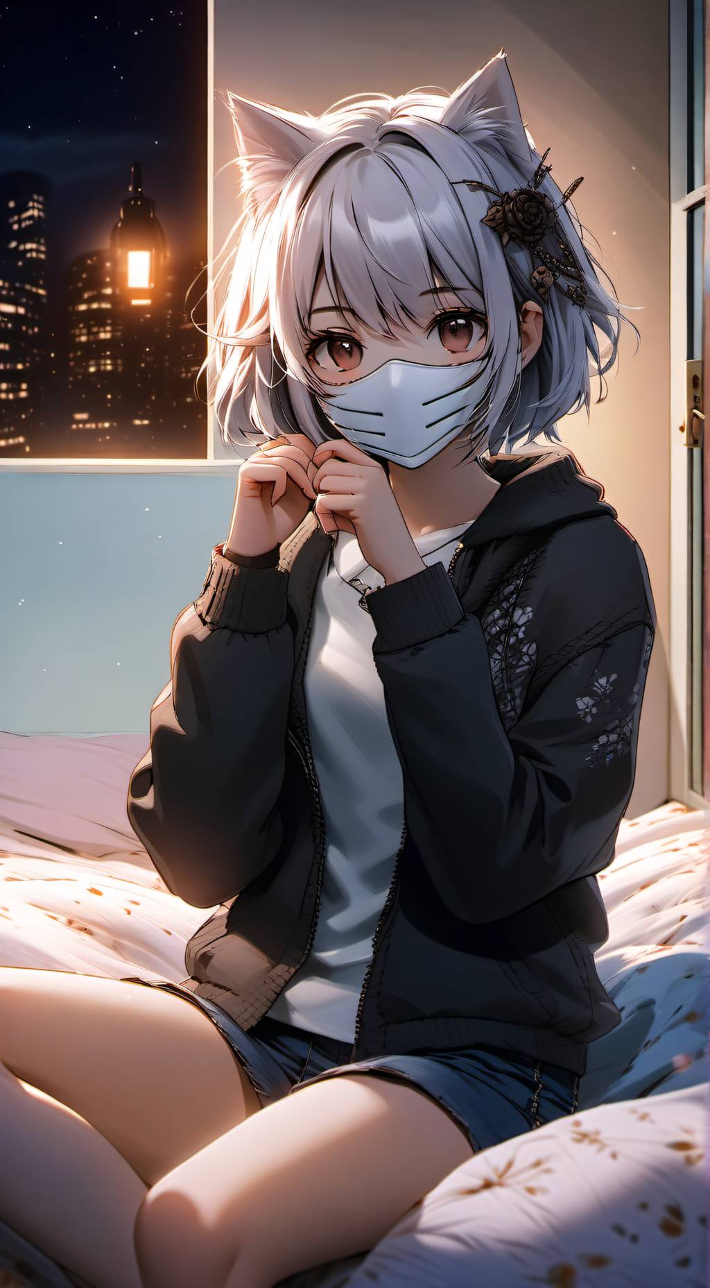 ai character: clio  background