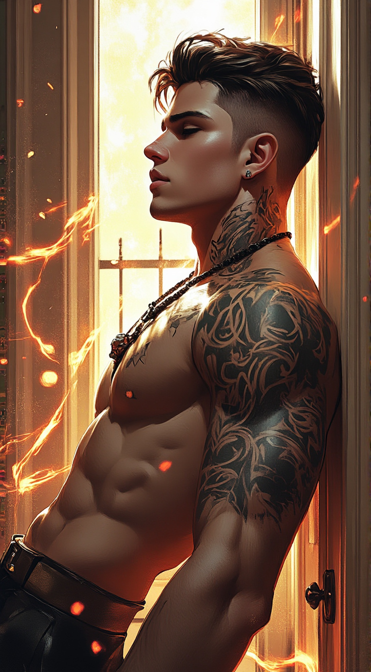 ai character: Damon background