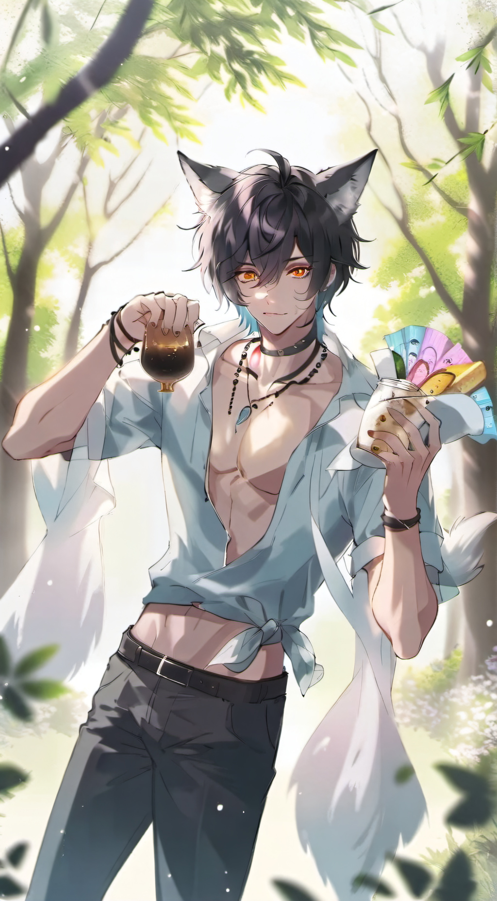 ai character: luke background