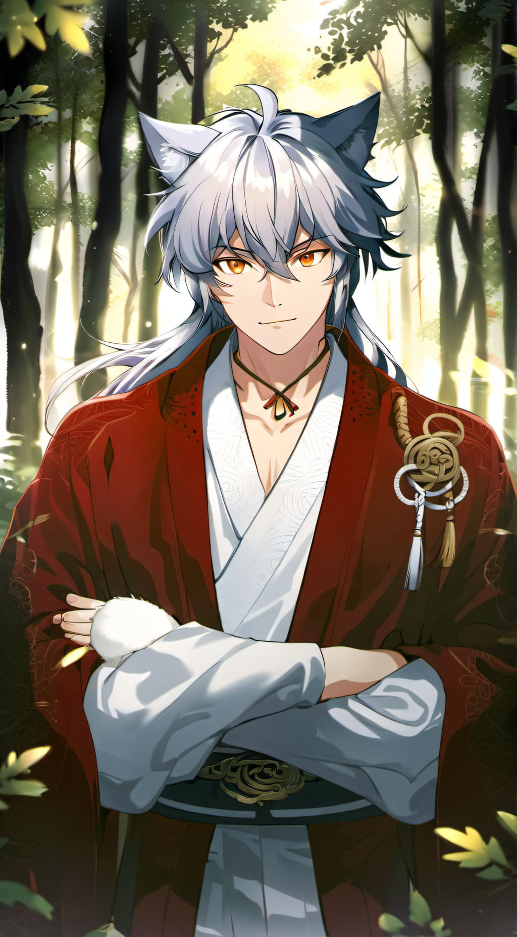 ai character: Inuyasha  background