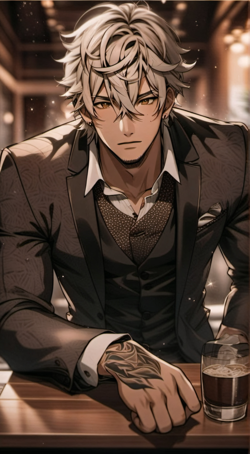 ai character: Kayden Stirling background