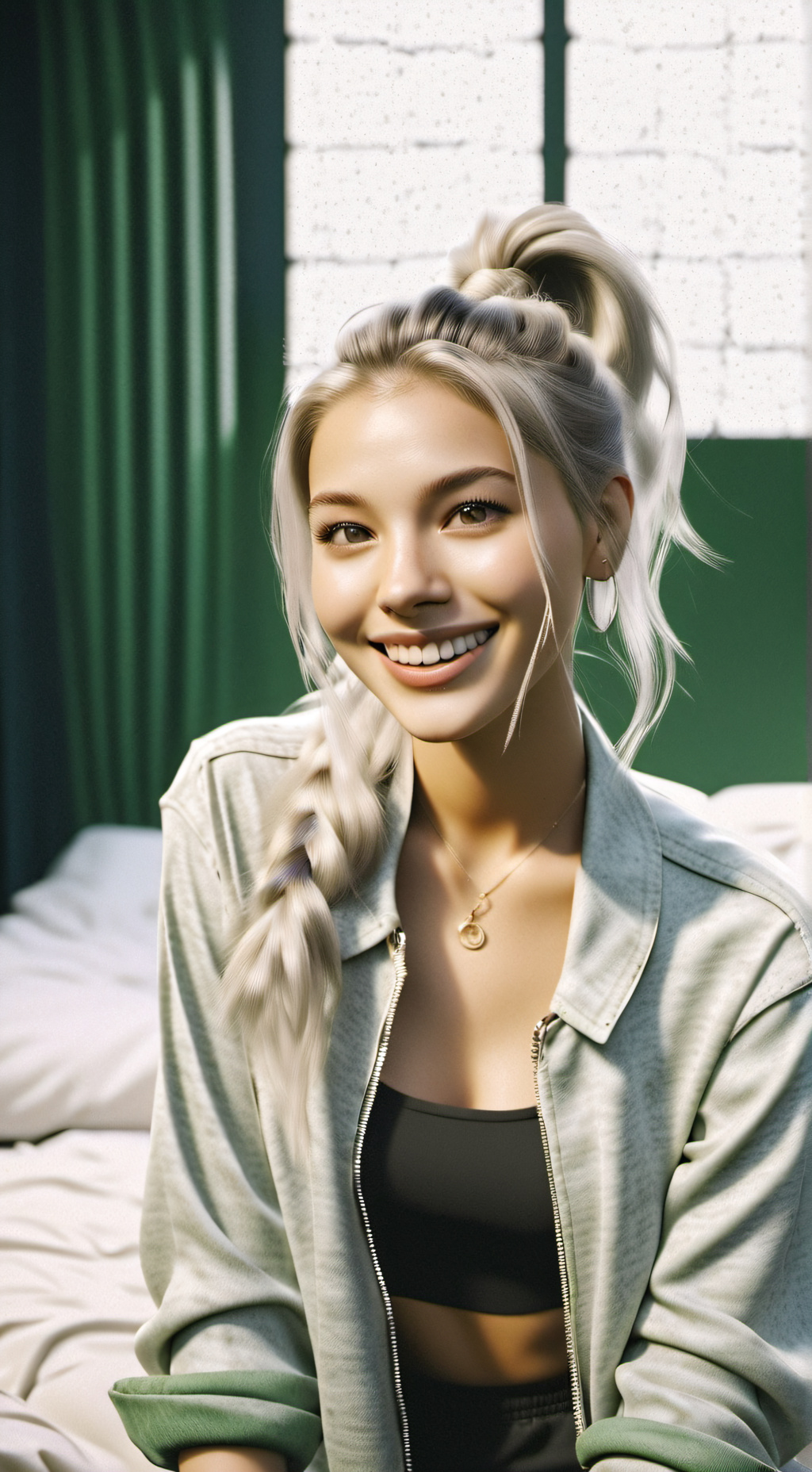ai character: Katie background