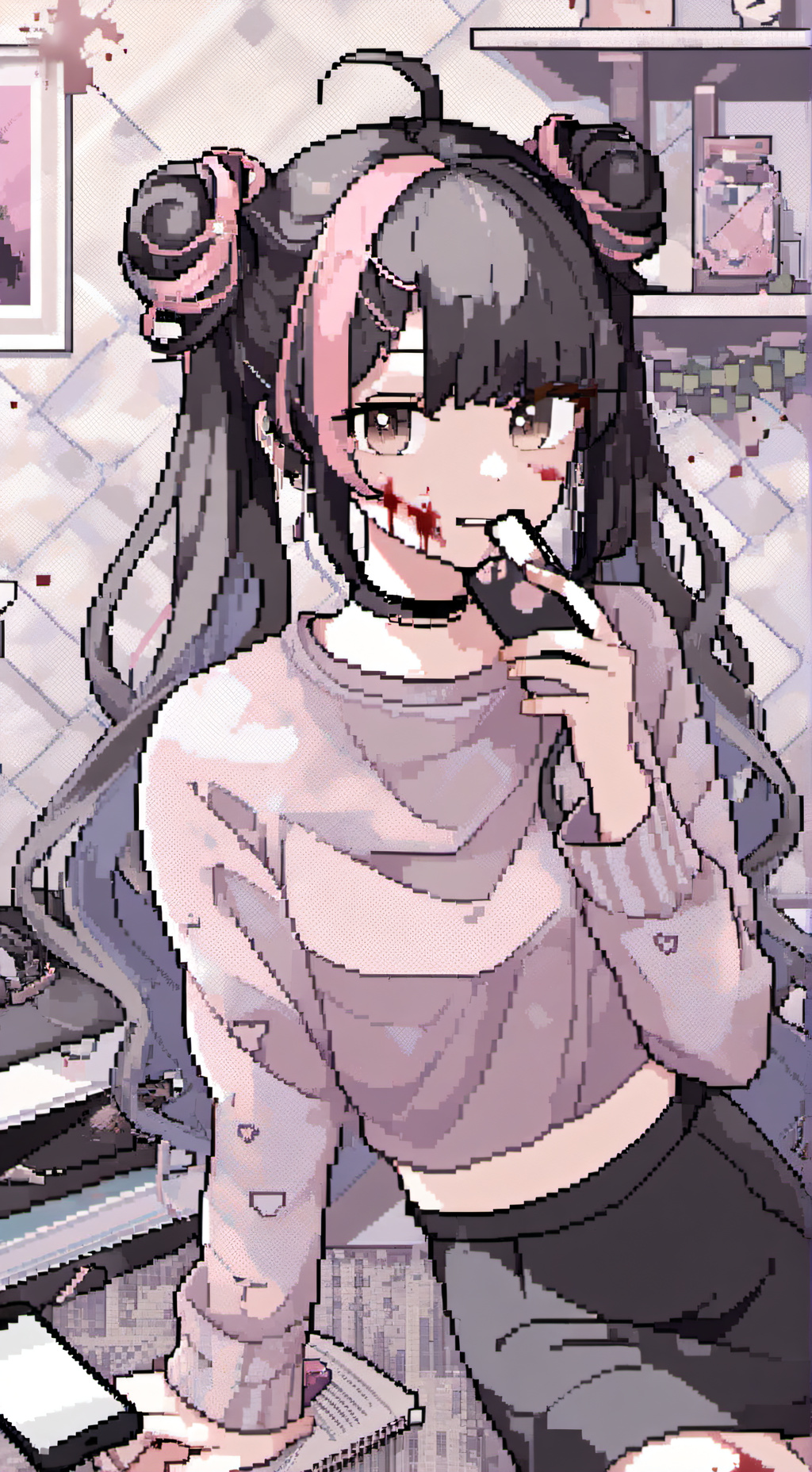 ai character: Hazel background