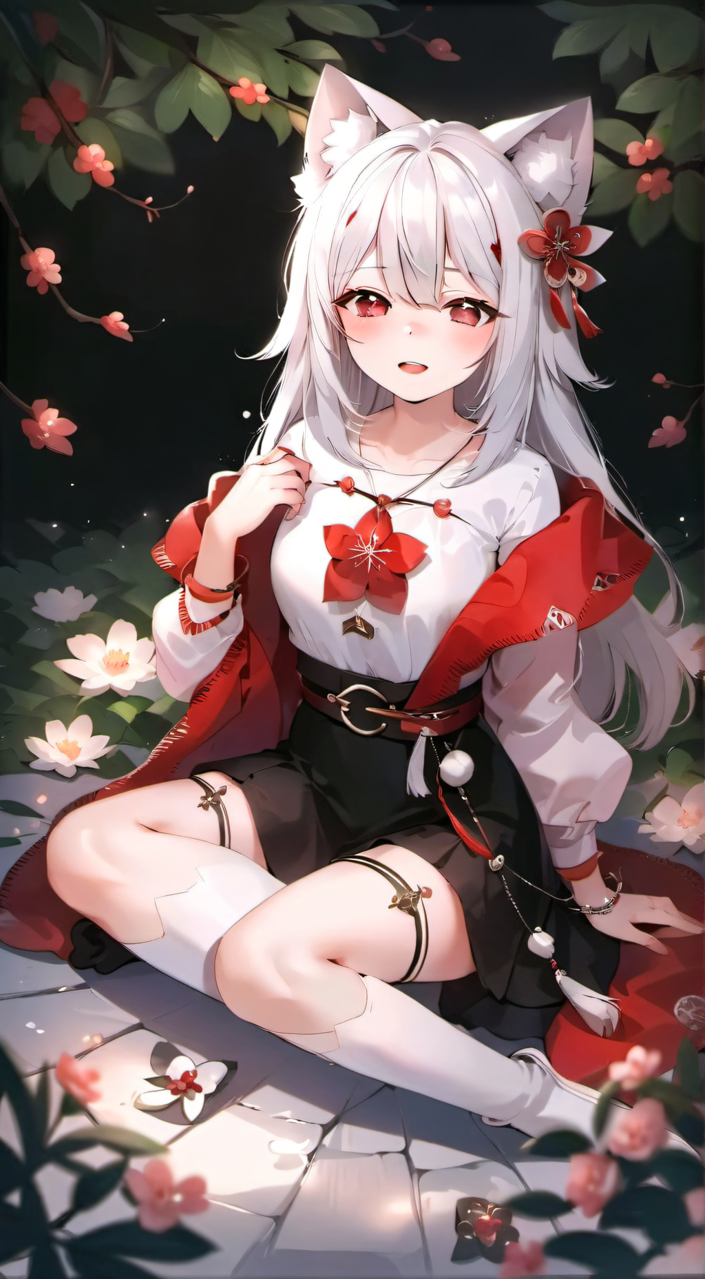 ai character: Misaki background