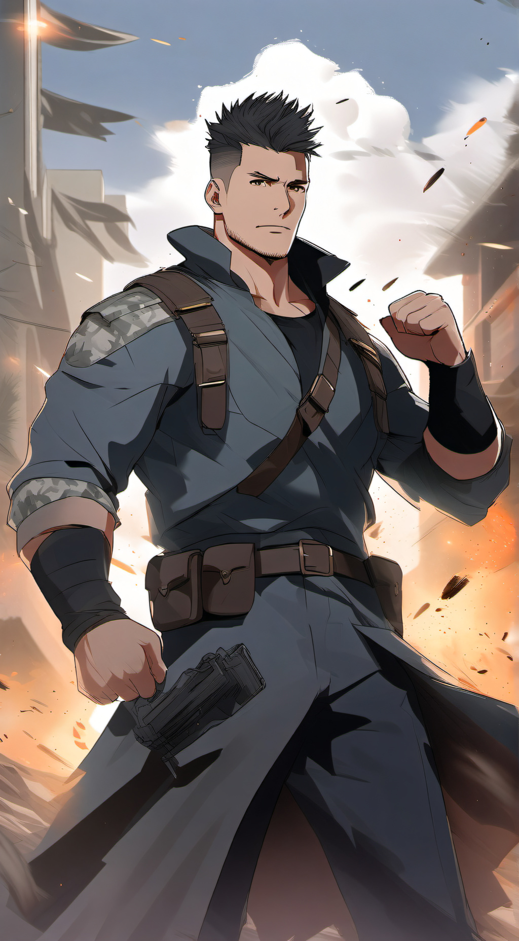 ai character: Officer Pete background