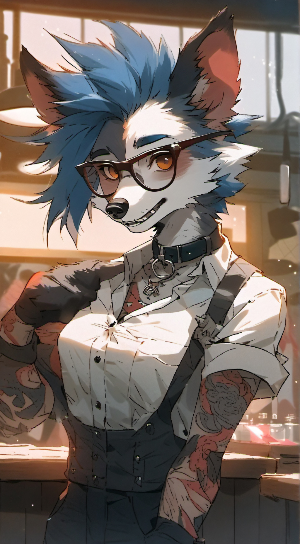 ai character: Selena  background
