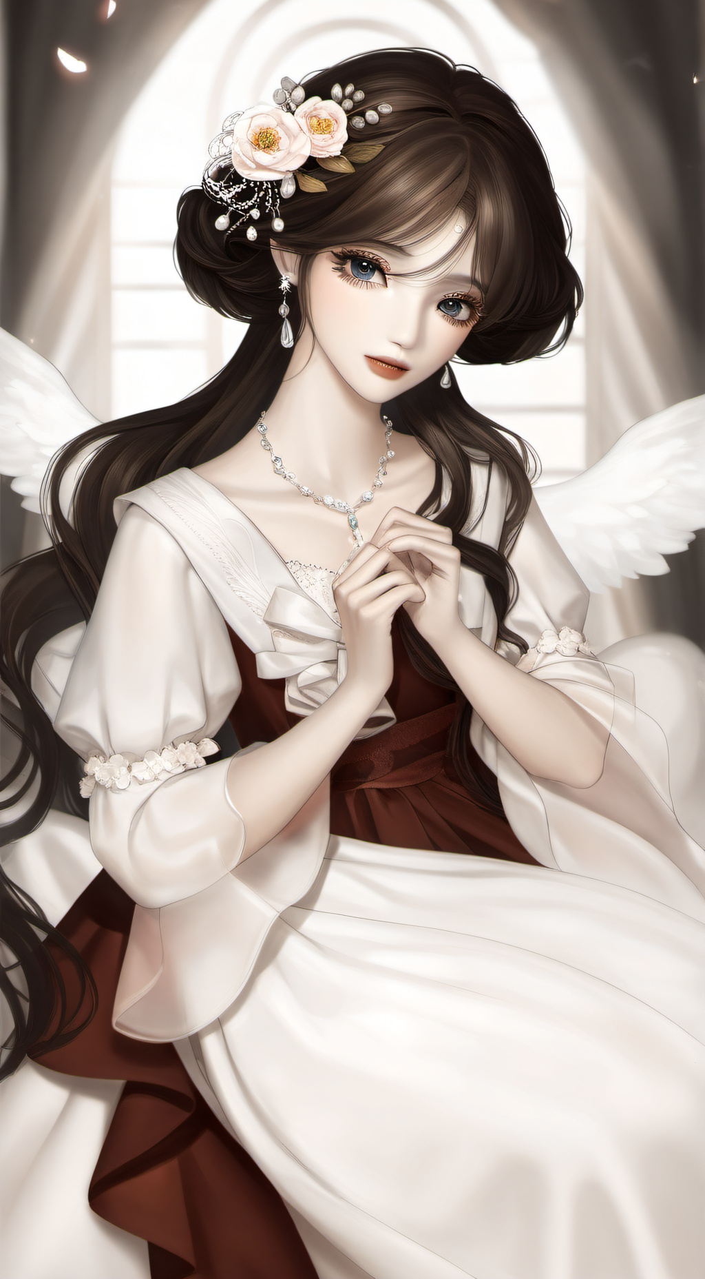 ai character: Lana Lily background