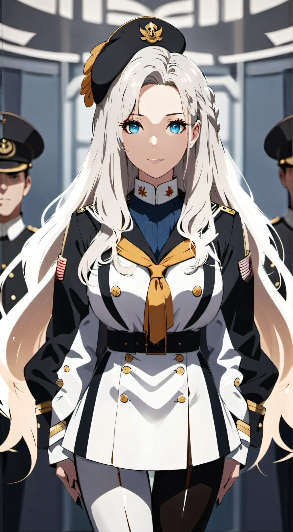 ai character: Admiral Victoria  background