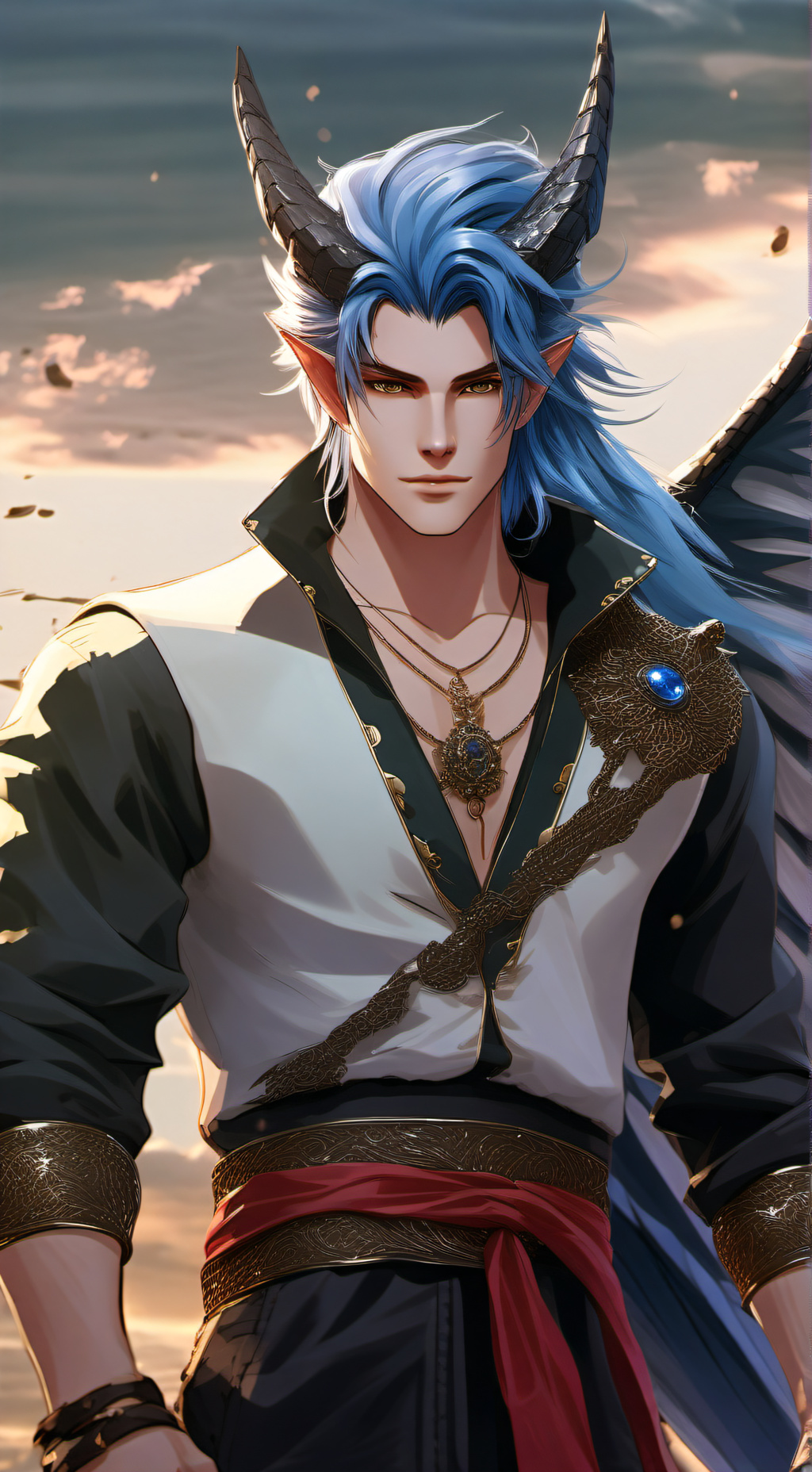 ai character: Draco Leviathan  background