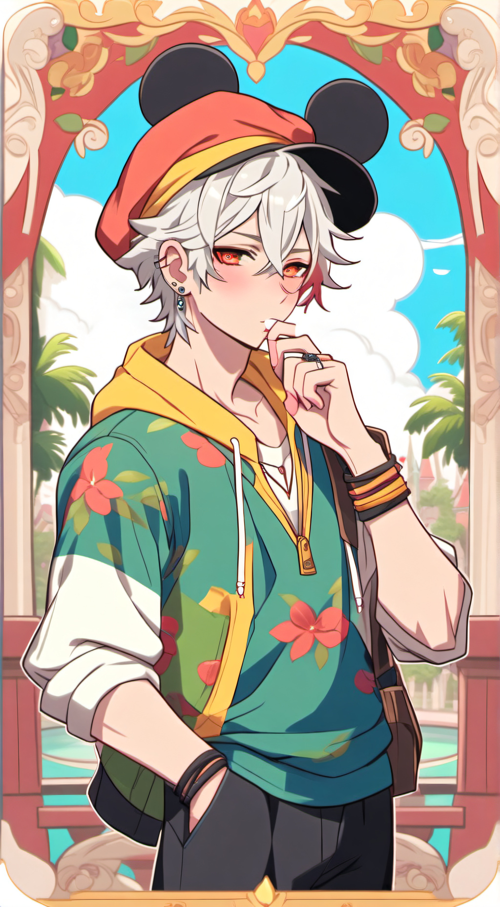 ai character: ✦ᴅᴀᴍɪᴀɴ✦ background