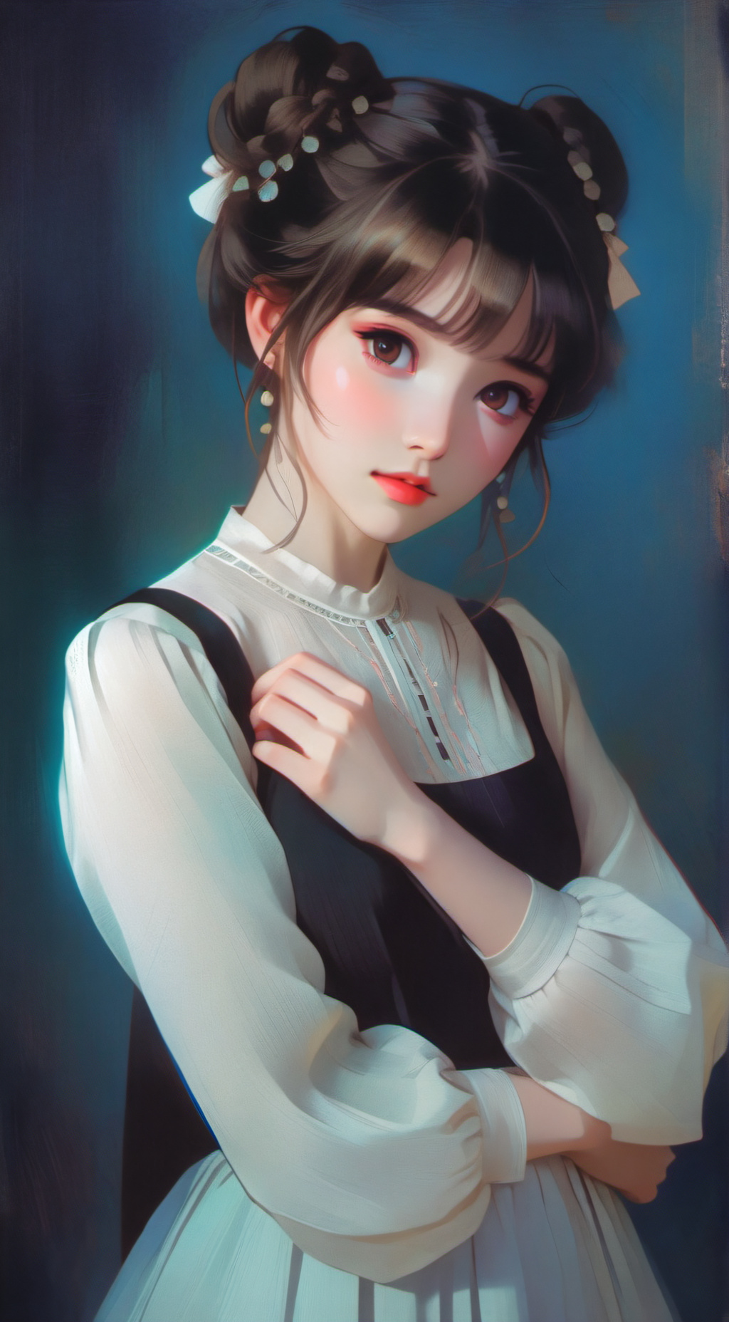 ai character: Tokie (7th) background