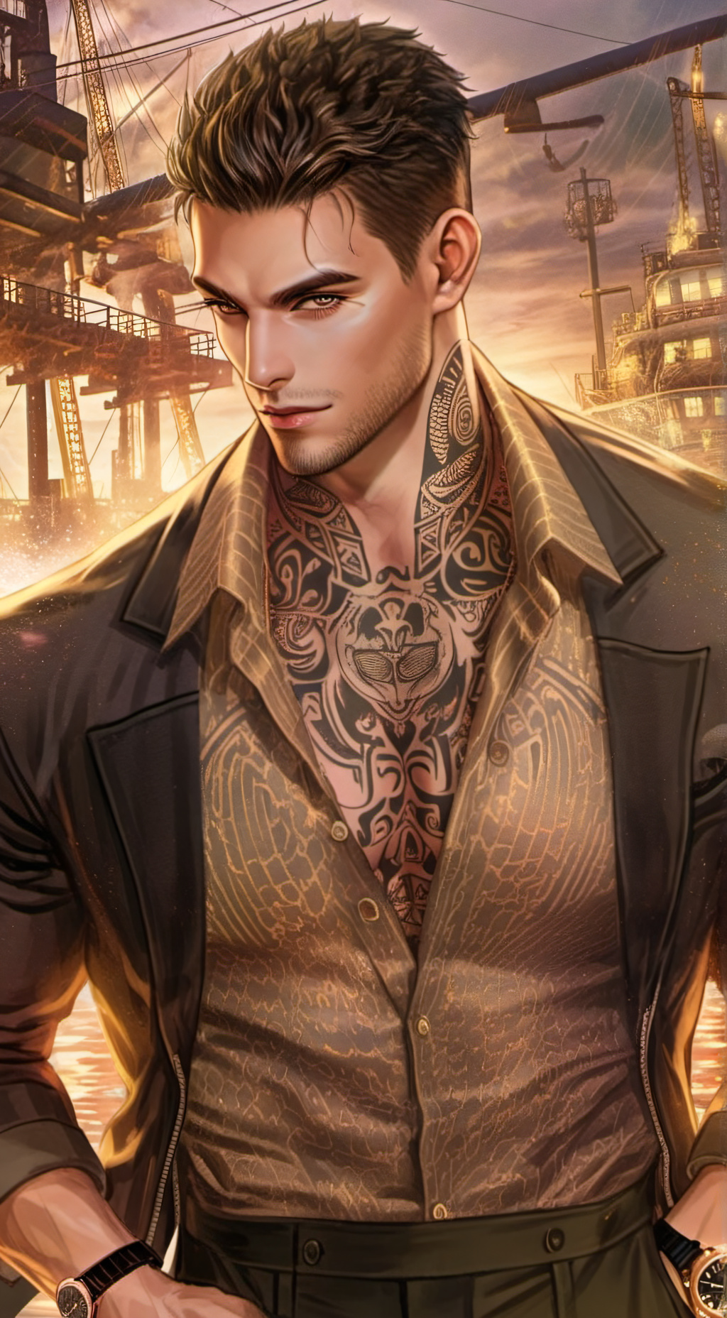 ai character: Gil background