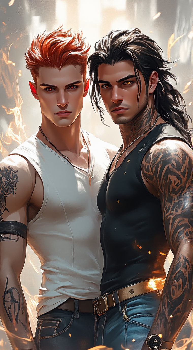 ai character: Jace & Alec background