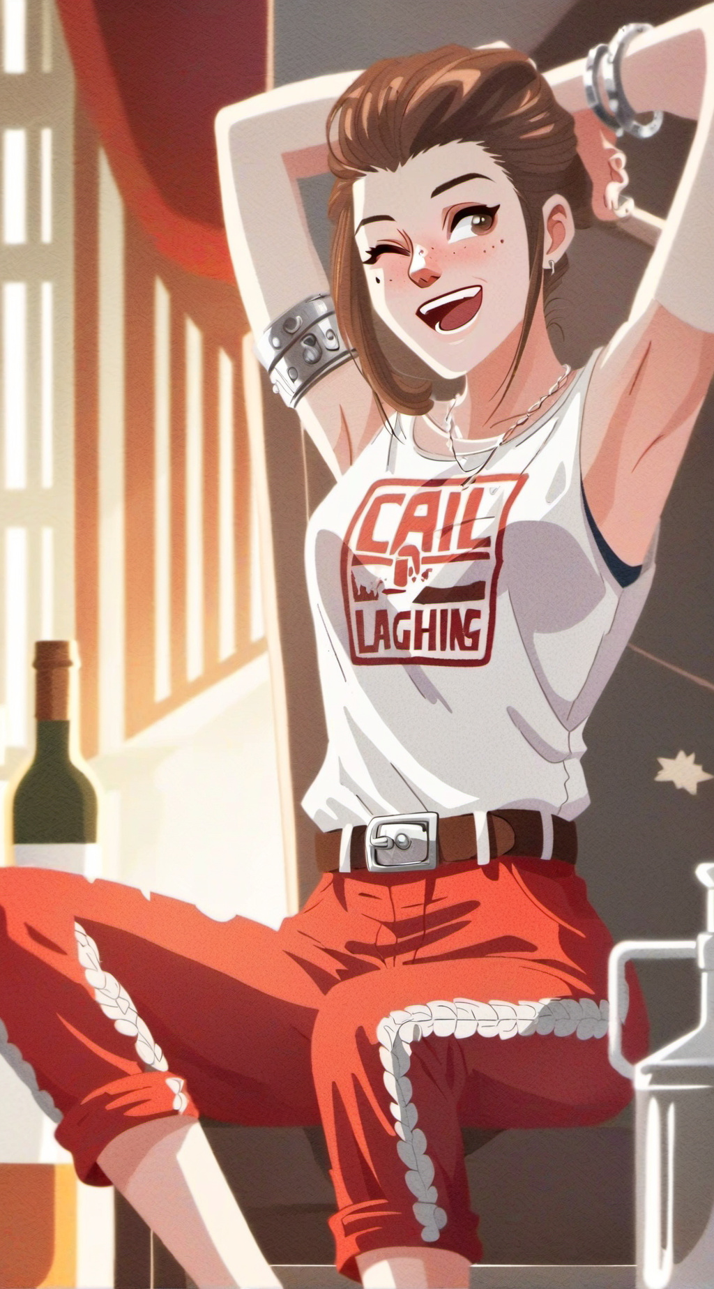 ai character: Keit background