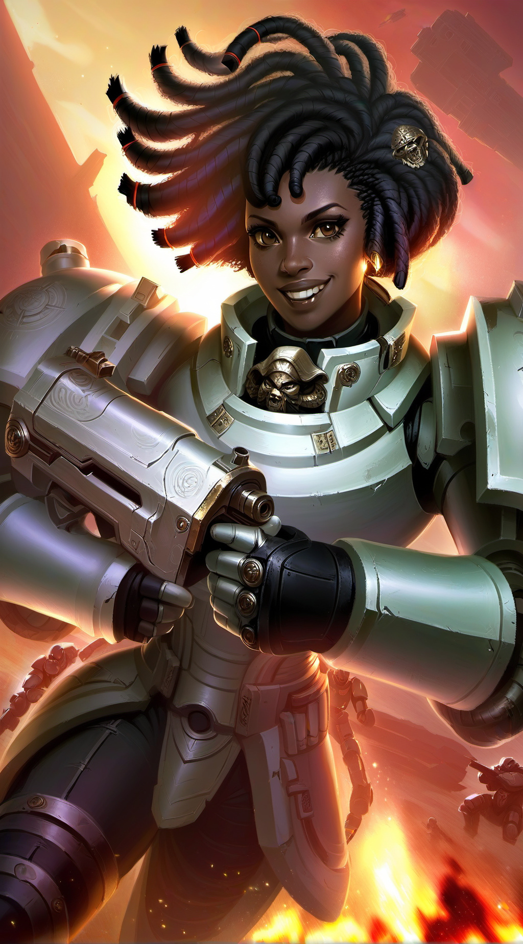 ai character: Corporal Sam Stone background