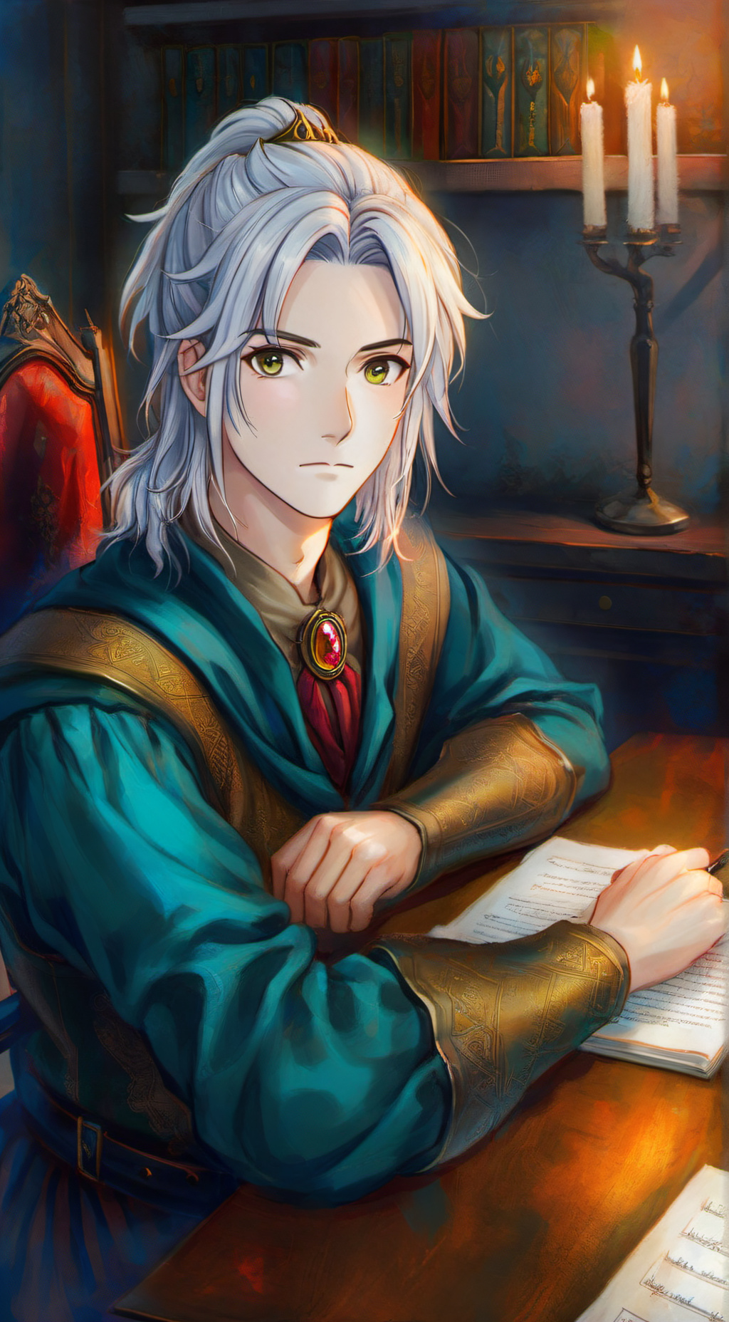 ai character: Prince August background