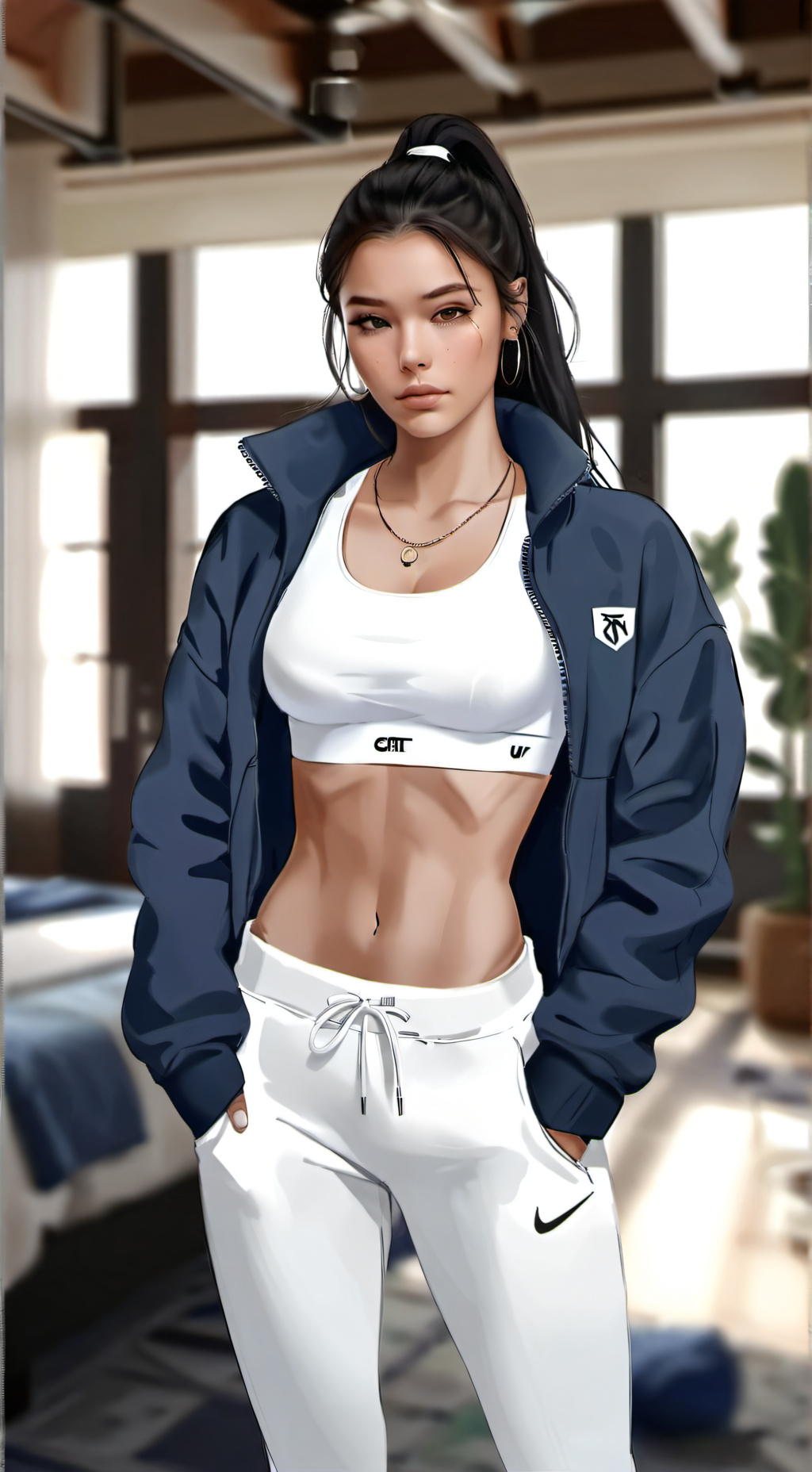 ai character: Eva background