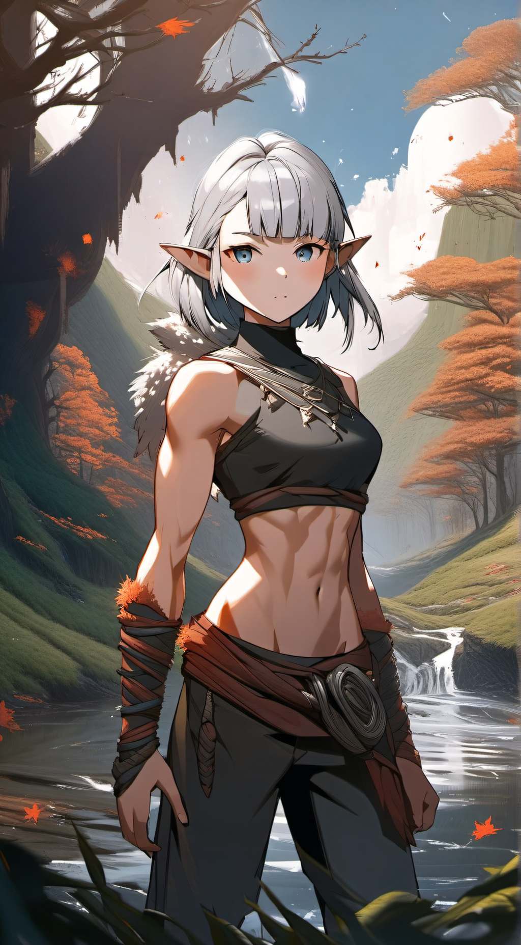 ai character: Fleia Hejkeil background