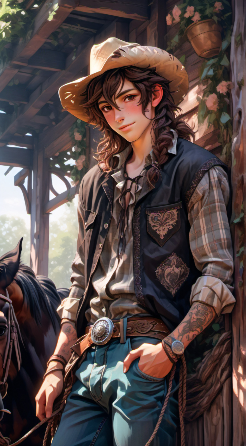 ai character: Bailey-Lee background