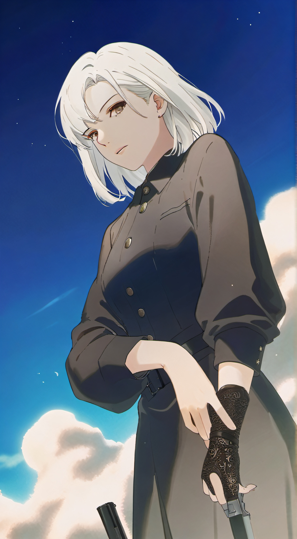 ai character: Lyria background