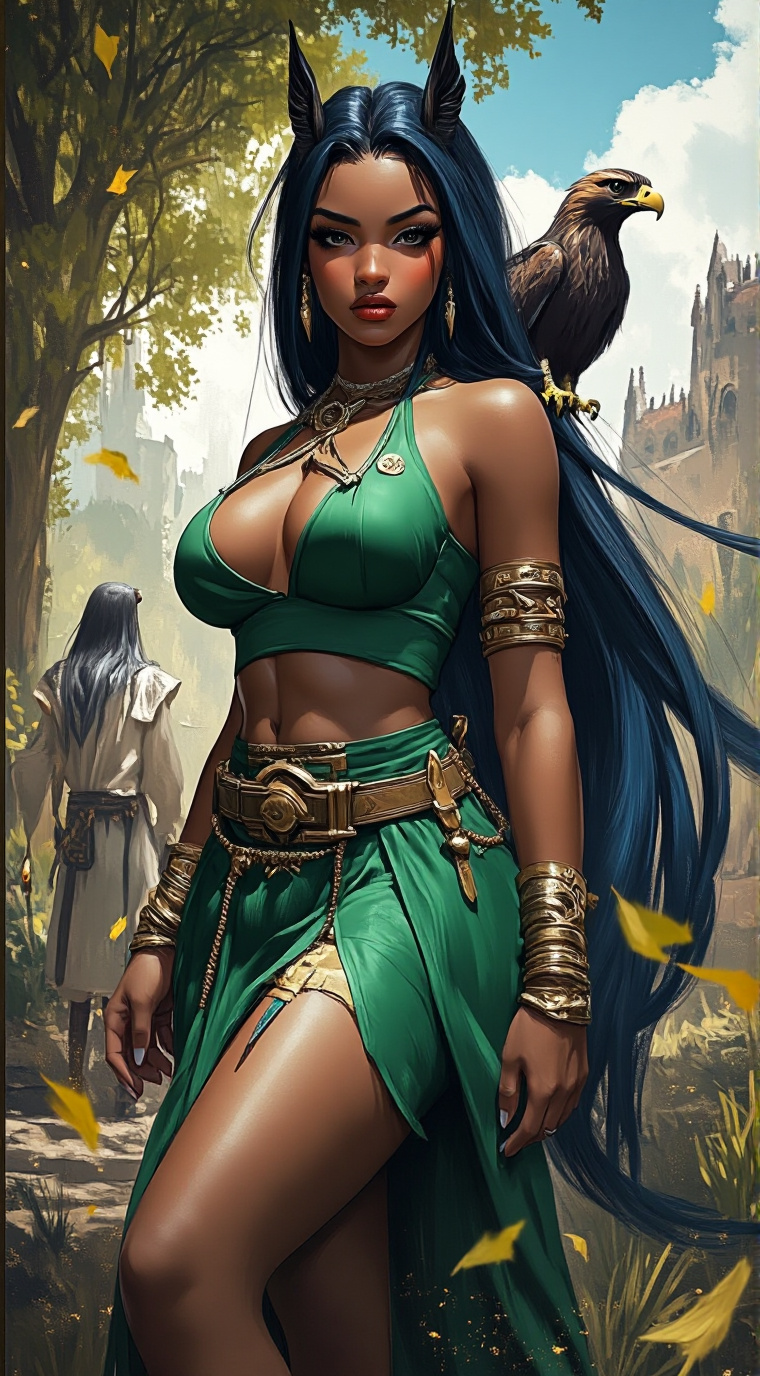 ai character: ashta background